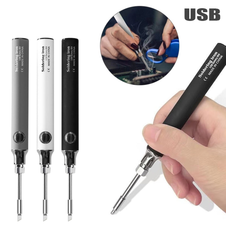 8W USB 5V Cordless Soldering Iron Low Voltage Soldering Pen