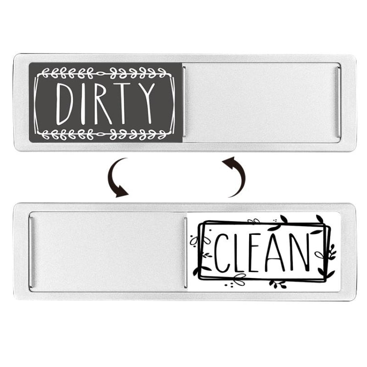 Dishwasher Magnet Clean Dirty Sign Double-Sided Refrigerator Magnet