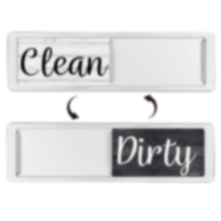 Dishwasher Magnet Clean Dirty Sign Double-Sided Refrigerator Magnet