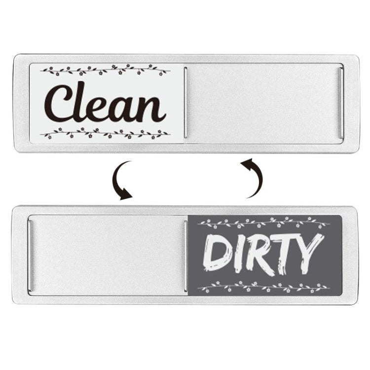 Dishwasher Magnet Clean Dirty Sign Double-Sided Refrigerator Magnet