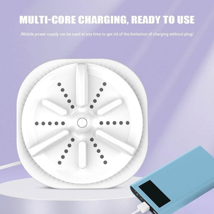 Portable Mini Turbo Switch Three-Speed Timing Washing Machine