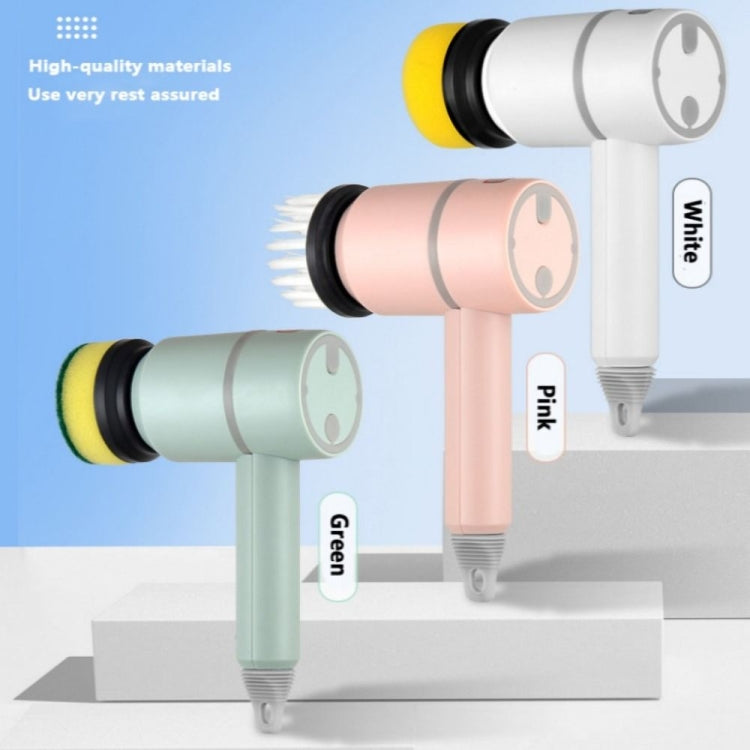 Wireless Electric Cleaning Brush USB Rechargeable Kitchen Bathtub Tile Cleaning Brushes