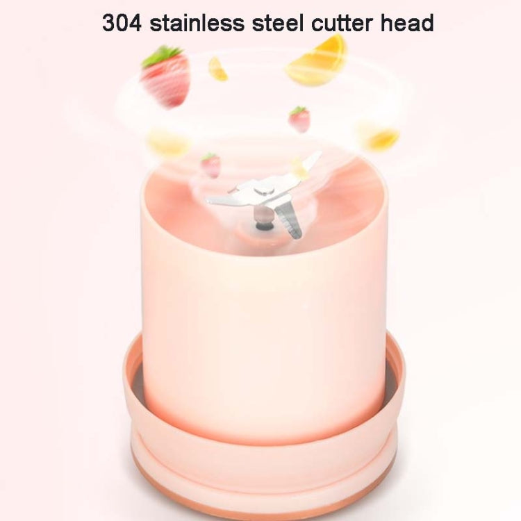 LGZ-1 500ml 50W 4 Blades Electric Portable Juicer Rechargeable Juice Extractor