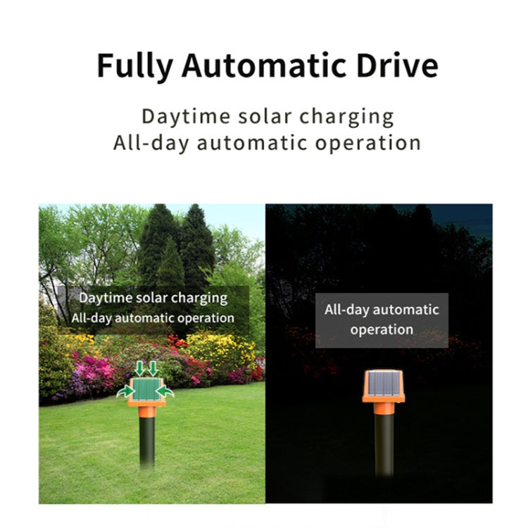 SJZ057 Outdoor IP66 Waterproof Solar Ultrasonic Rat Repeller Orchard Ultrasonic Animal Repeller