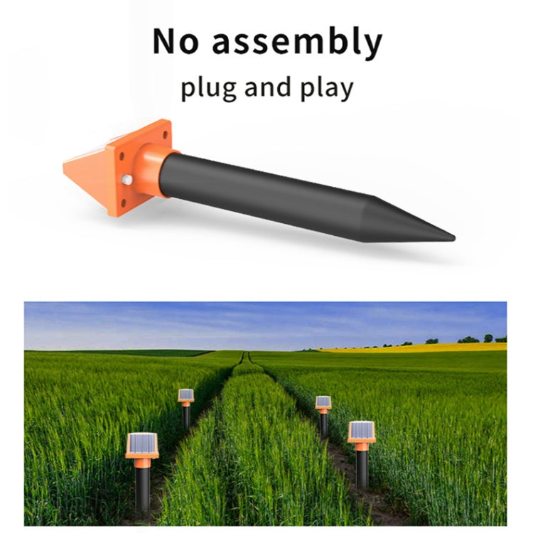 SJZ057 Outdoor IP66 Waterproof Solar Ultrasonic Rat Repeller Orchard Ultrasonic Animal Repeller