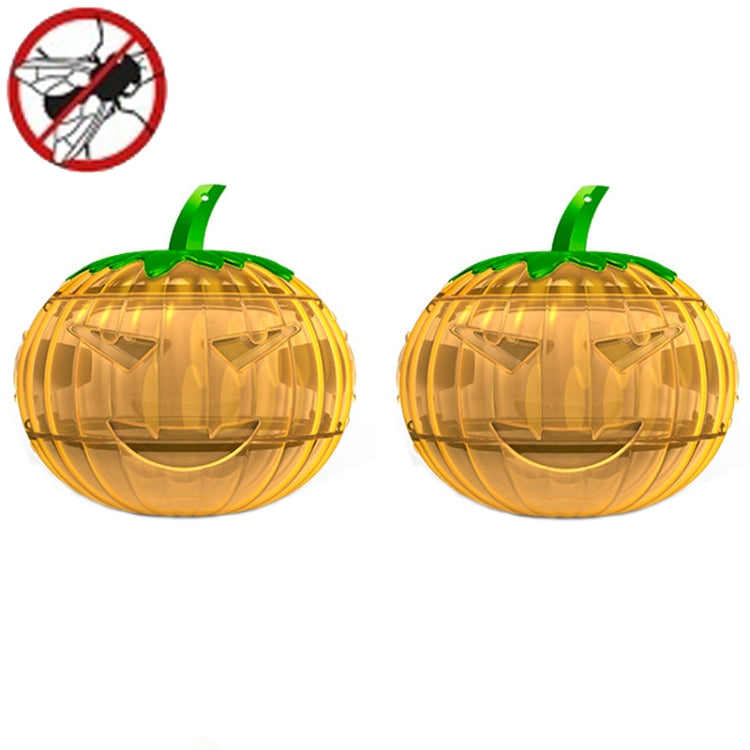 SJZ060 2pcs/set Pumpkin Shaped Fruit Fly Traps Fruit Fly Trap Bee Trap