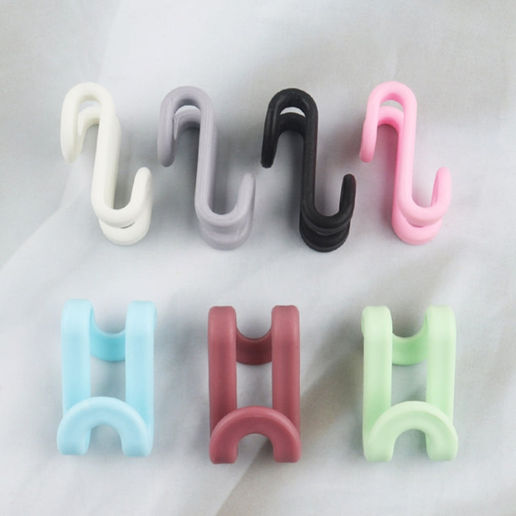 20pcs S-Shaped Hanger Connection Link Hooks Closet Organizer Hooks
