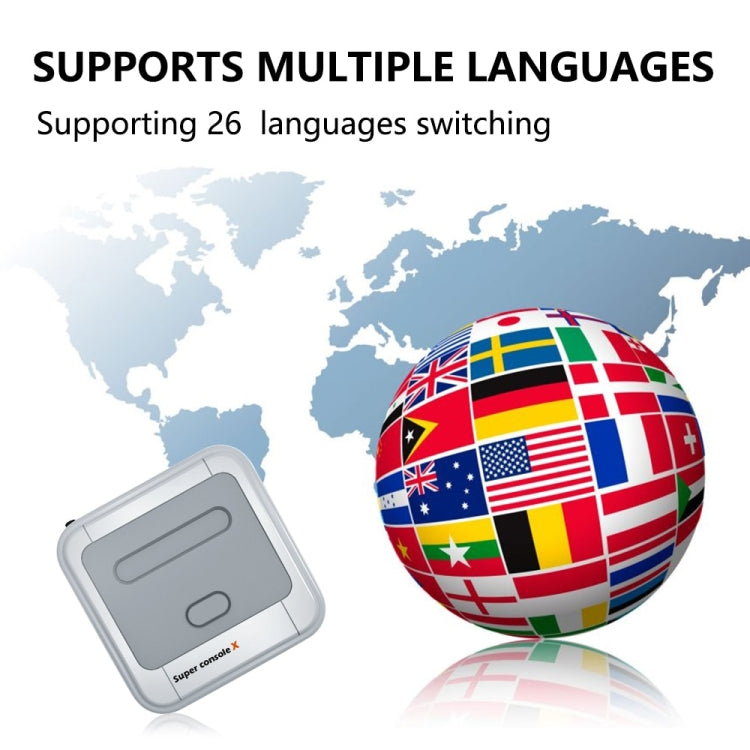 Wireless 4K HD 3D Double Game Console Box, US Plug