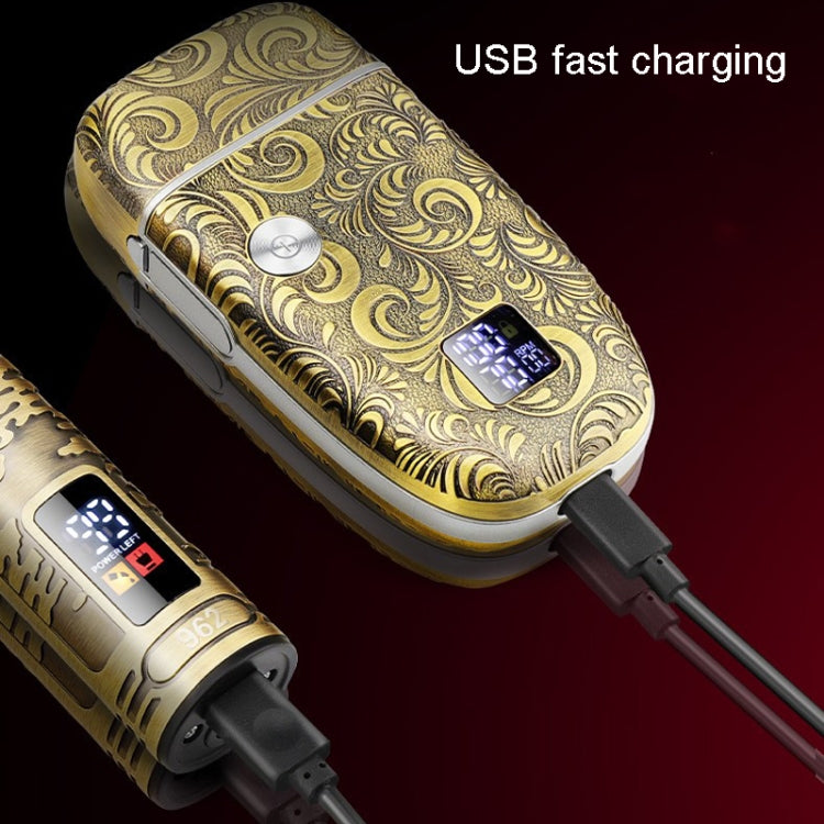 Men Bald Haircut 2 In 1 Electric Hair Clipper Waterproof Set