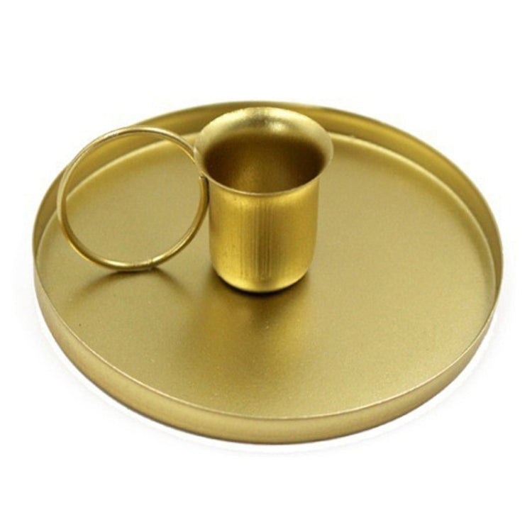 Retro Metal Teacup Shaped Iron Candle Holder Home Decoration Ornaments