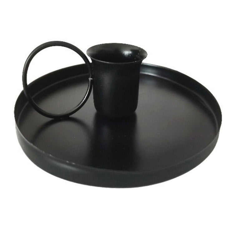 Retro Metal Teacup Shaped Iron Candle Holder Home Decoration Ornaments