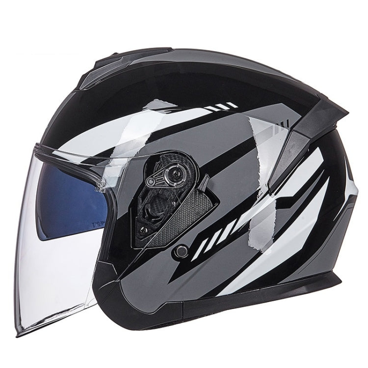 GXT Electric Vehicle Four Seasons Sun Protection & Windshield Double Lens Helmet