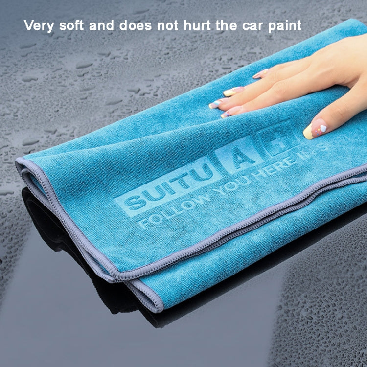 SUITU Microfiber Cleaning Cloth Car Cleaning Towel Thicken Highly Absorbent Cleaning Rag