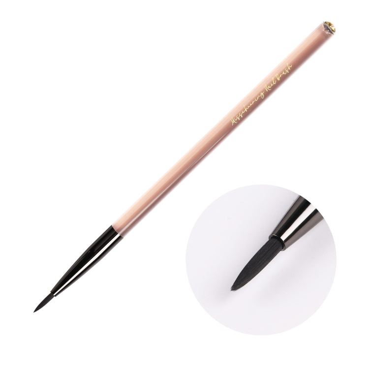 Acrylic Tea Color Pen Brush Beauty Nail Pen Color Painting Drawing Pen Light Therapy Pen