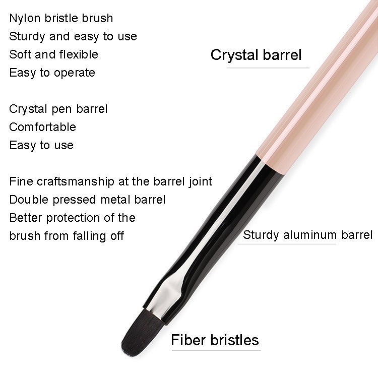 Acrylic Tea Color Pen Brush Beauty Nail Pen Color Painting Drawing Pen Light Therapy Pen