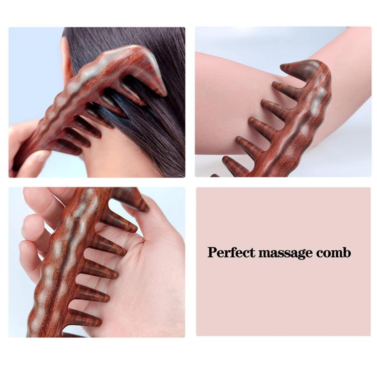 Meridian Massage Wooden Comb