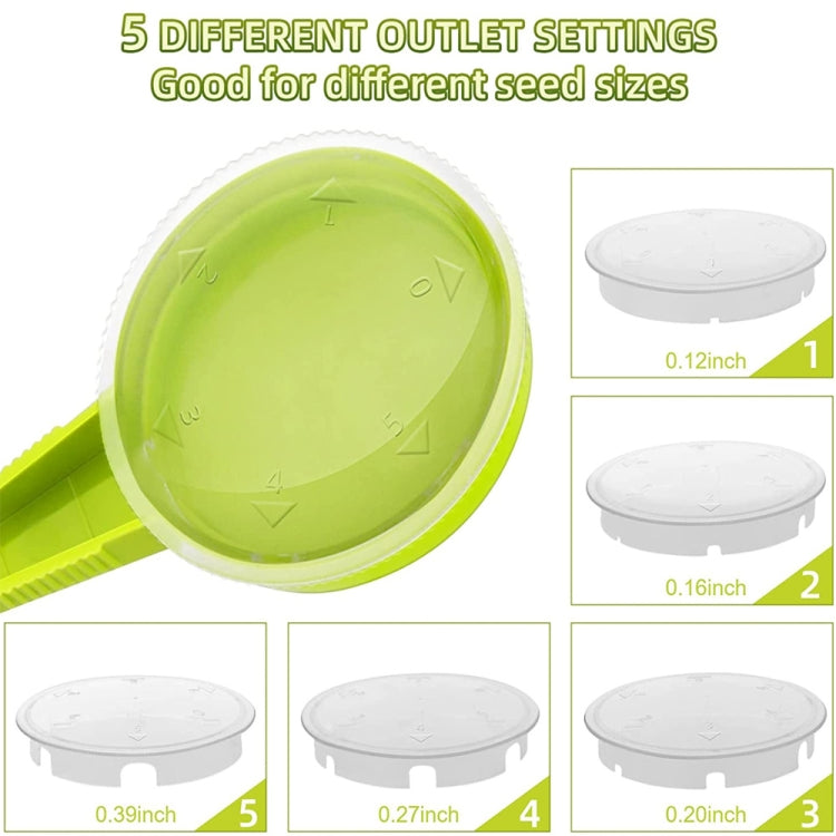 Adjustable Plant Seed Sower Planter Hand Held Flower Grass Plant Seeder