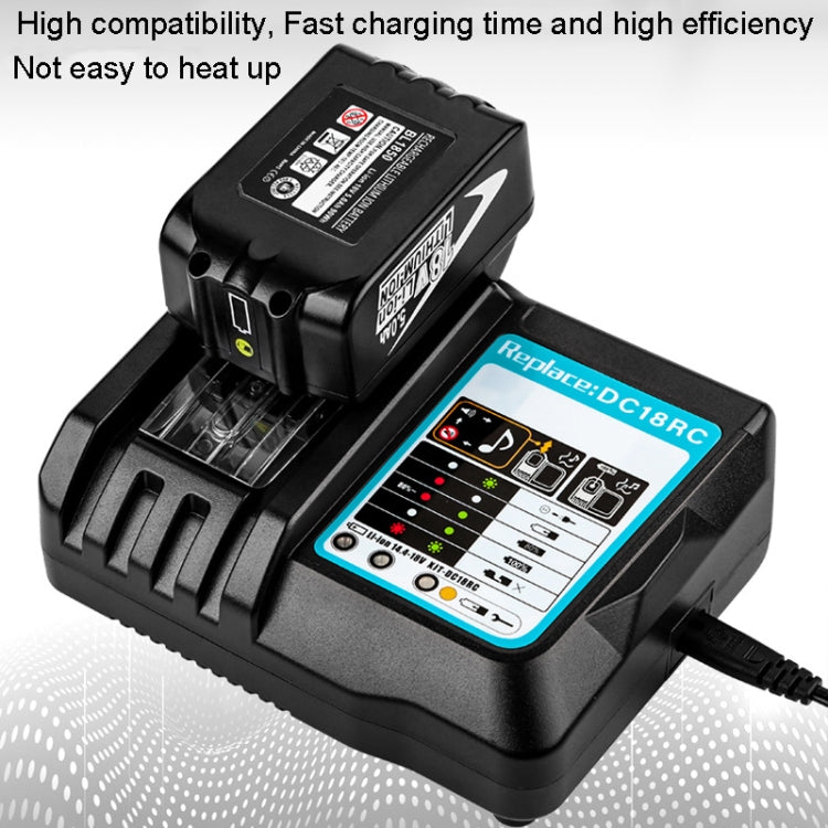 For Makit DC18RA / DC18RC 14.4V-18V Cordless Power Tool Battery Charger