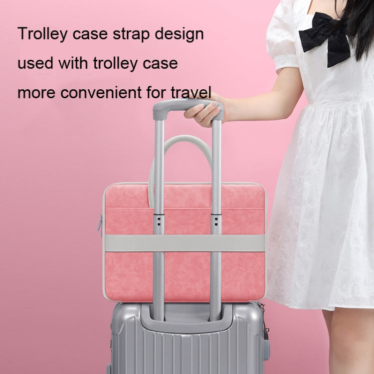 BUBM 14 Inch Full Open Laptop Bag