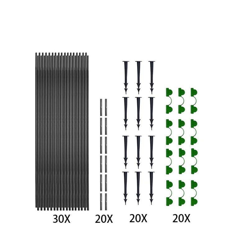 Garden Arched Shed Insect Mesh Set Flexible Stretchable Plants Protection Net