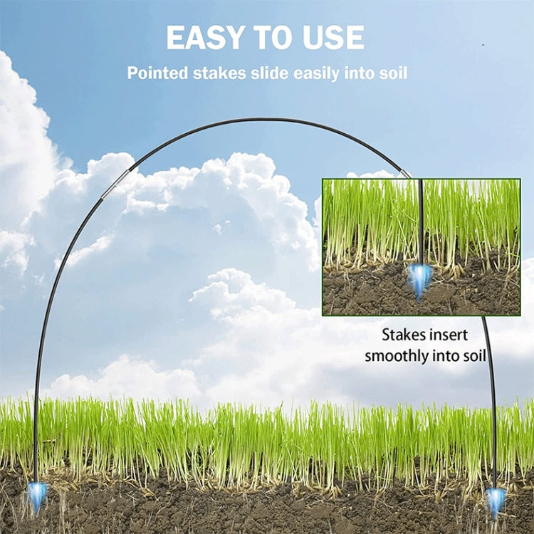 Garden Arched Shed Insect Mesh Set Flexible Stretchable Plants Protection Net