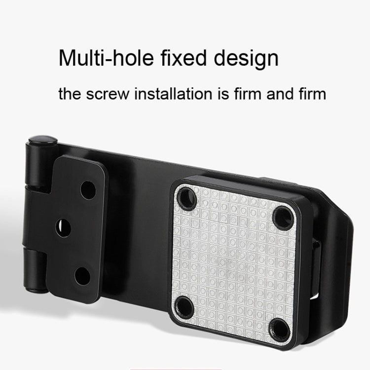 Stick Nail Dual Use Free Punch Cabinet Door Combination Lock Anti-Theft Drawer Lock