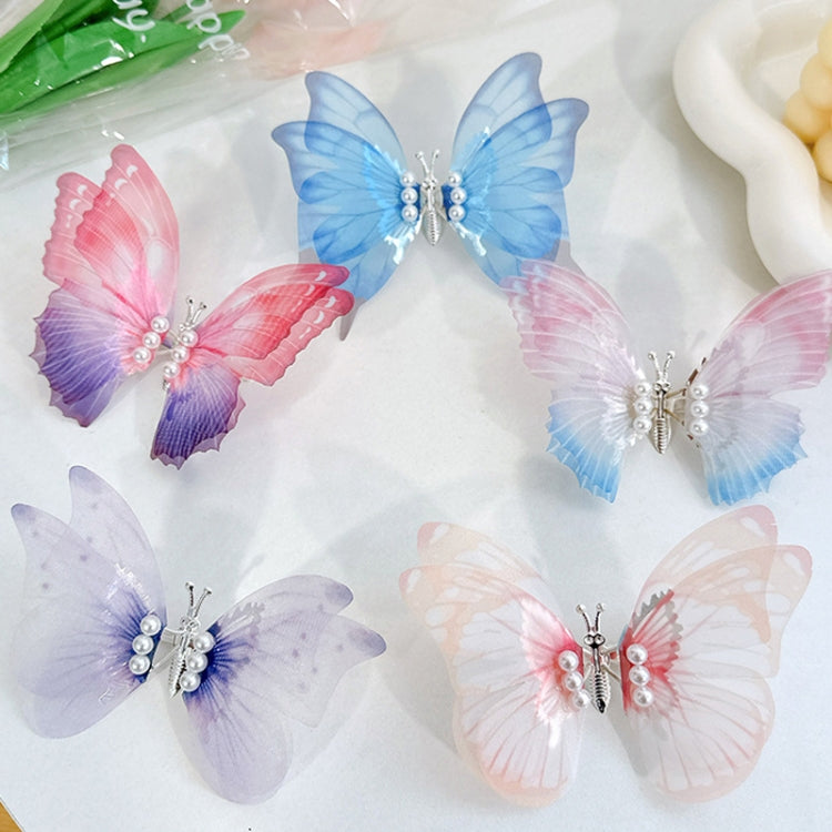 Handmade Butterfly Children Hairpin Spring Butterfly Hair Accessories