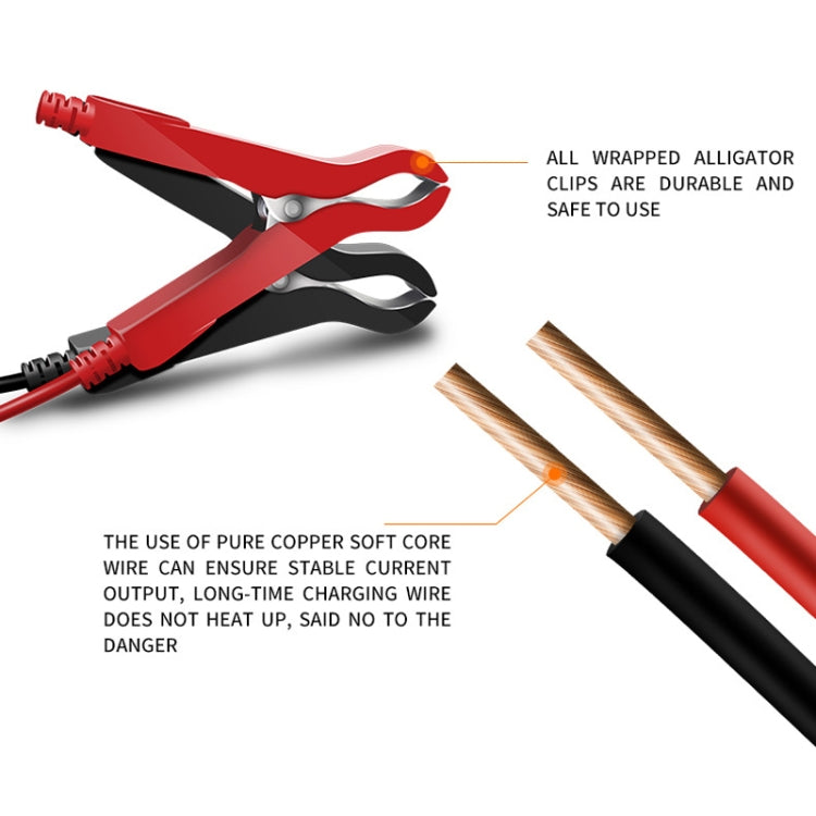 E-FAST Car Battery Charging LED Current Voltage Power Display Charger