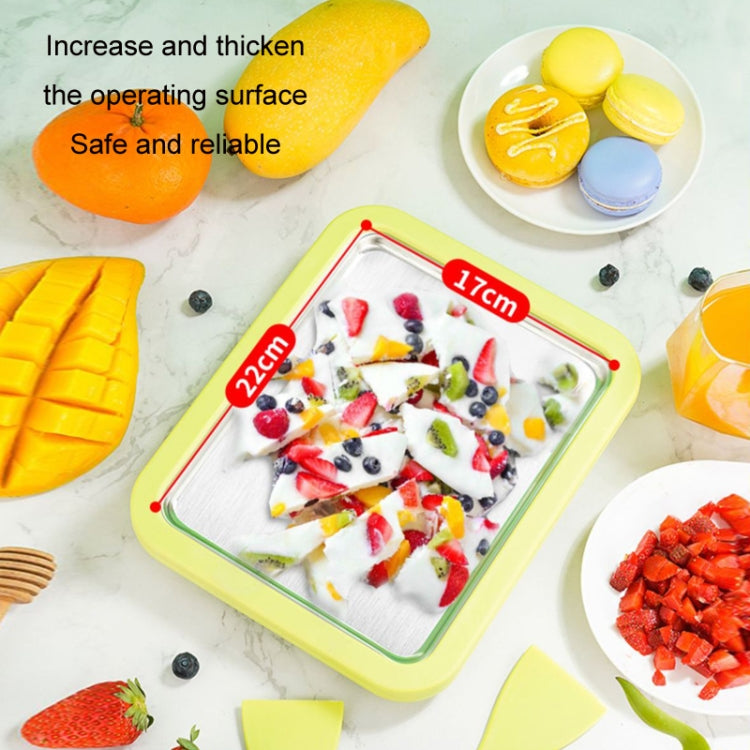 Mini Household Fried Yogurt Machine Children Homemade DIY Fried Ice Tray