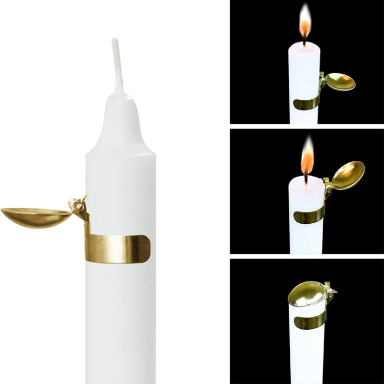 Automatic Candle Extinguisher Metal Candle Extinguishing Fire Clamp Candle Extinguisory Cover