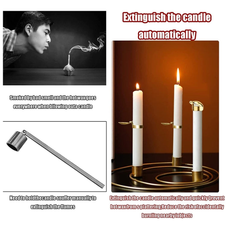 Automatic Candle Extinguisher Metal Candle Extinguishing Fire Clamp Candle Extinguisory Cover