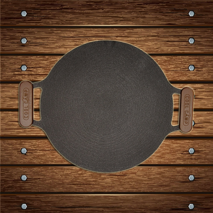 COOL CAMP Solid Wood Handle For Camping BBQ Pan Grill Heat-resistant Lifting Handle