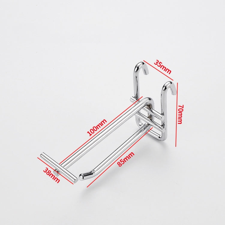 Stainless Steel Color Dual Line Meged Hook