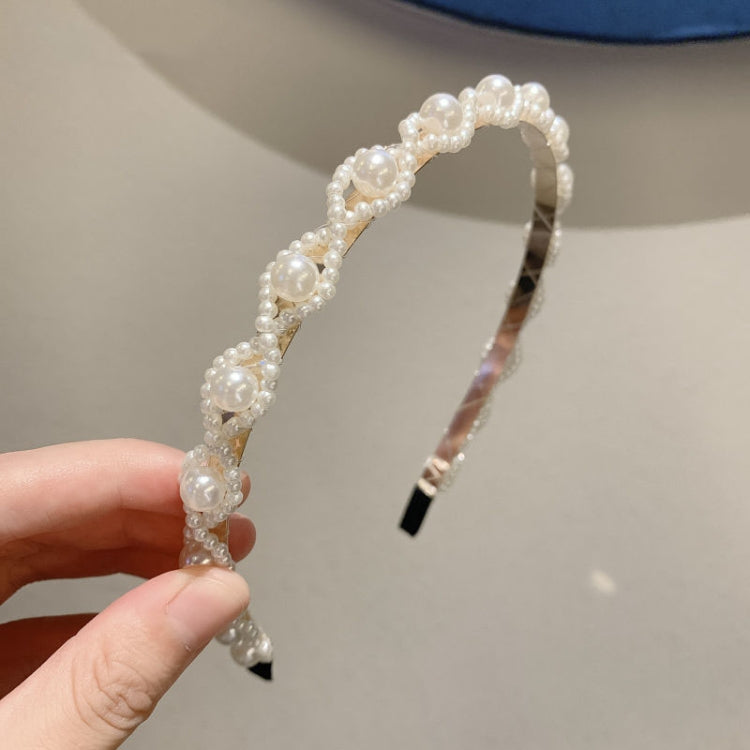 Sweet Pearl Headband Retro Versatile Hair Accessories