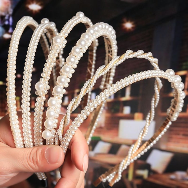 Sweet Pearl Headband Retro Versatile Hair Accessories