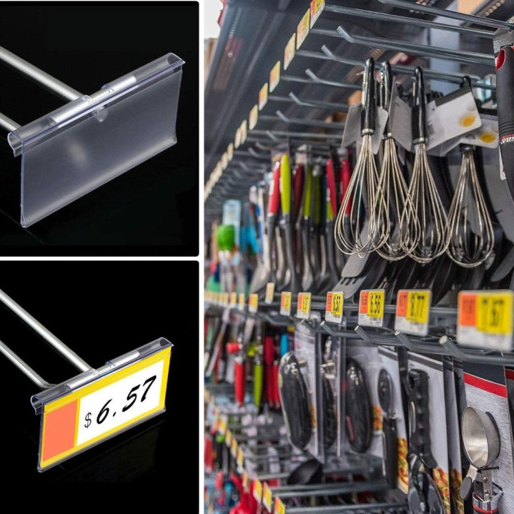 10pcs /Pack Label Strip Supermarket Display Price Sign