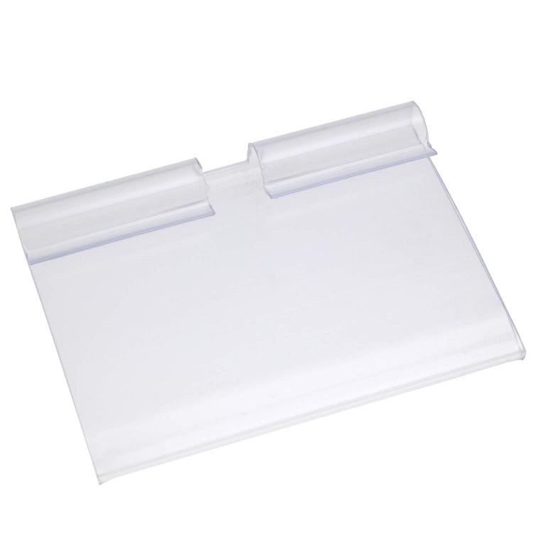 Supermarket Double Line Price Tag Display