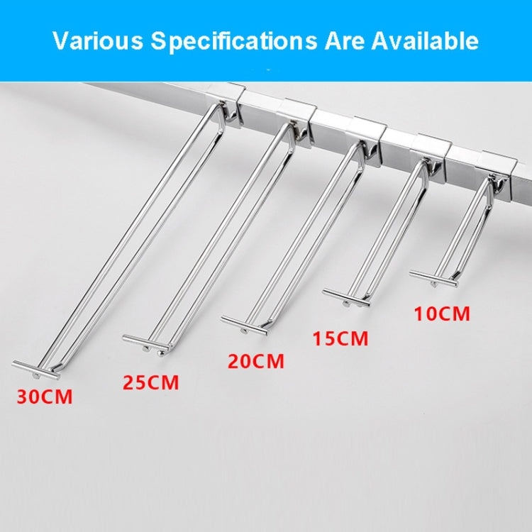 Square Tube Dual Line Hook Supermarket Hook