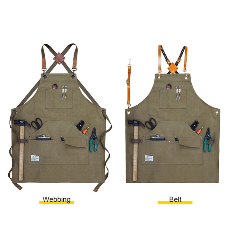 Carpentry Electrician Garden Heavy Canvas Workwear Apron
