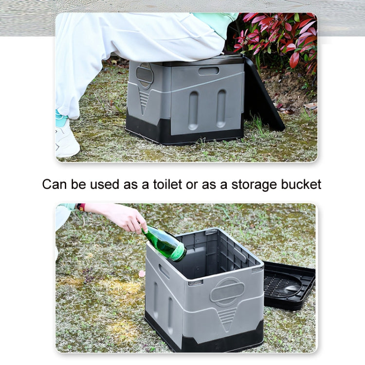 Car Folding Portable Toilet Outdoor Emergency Mobile Toilet