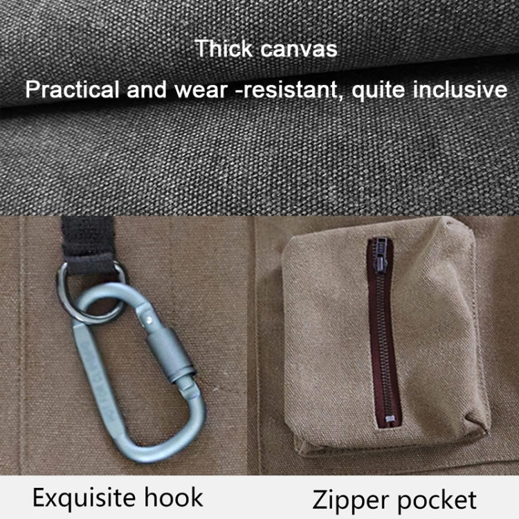 Canvas Electric Craftsmen Multi Pocket Tool Apron