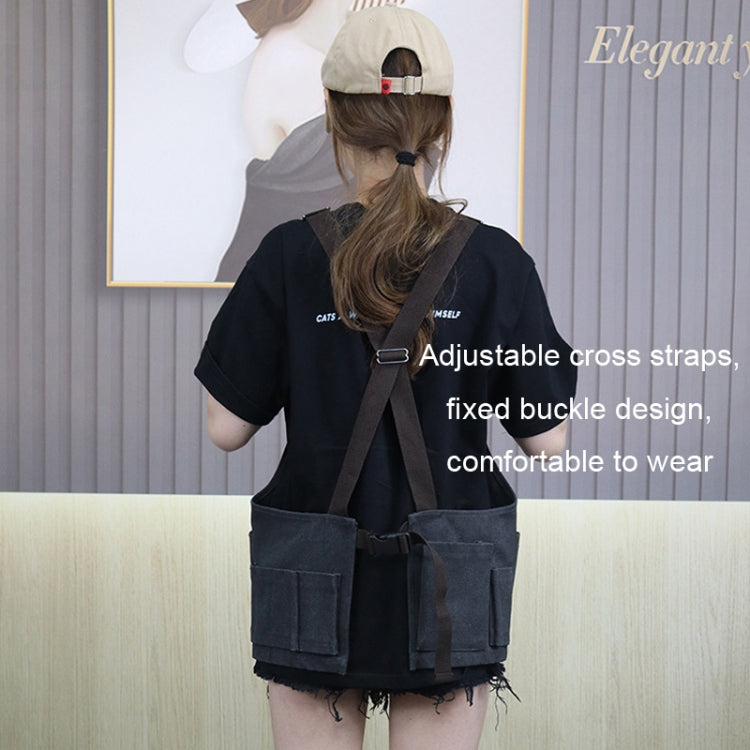 Canvas Electric Craftsmen Multi Pocket Tool Apron