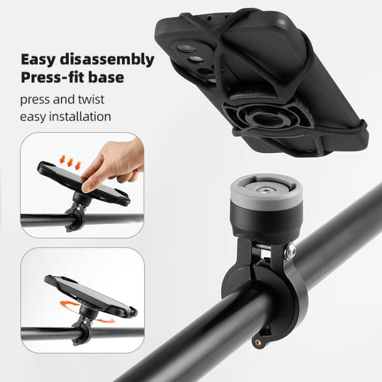 Bike Anti-vibration Silicone Cycling Fixed Mobile Phone Bracket