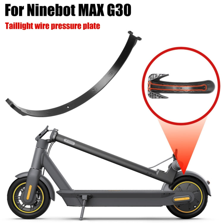For Ninebot Max G30 Electric Scooter Parts Fender Tail Light Line Cover