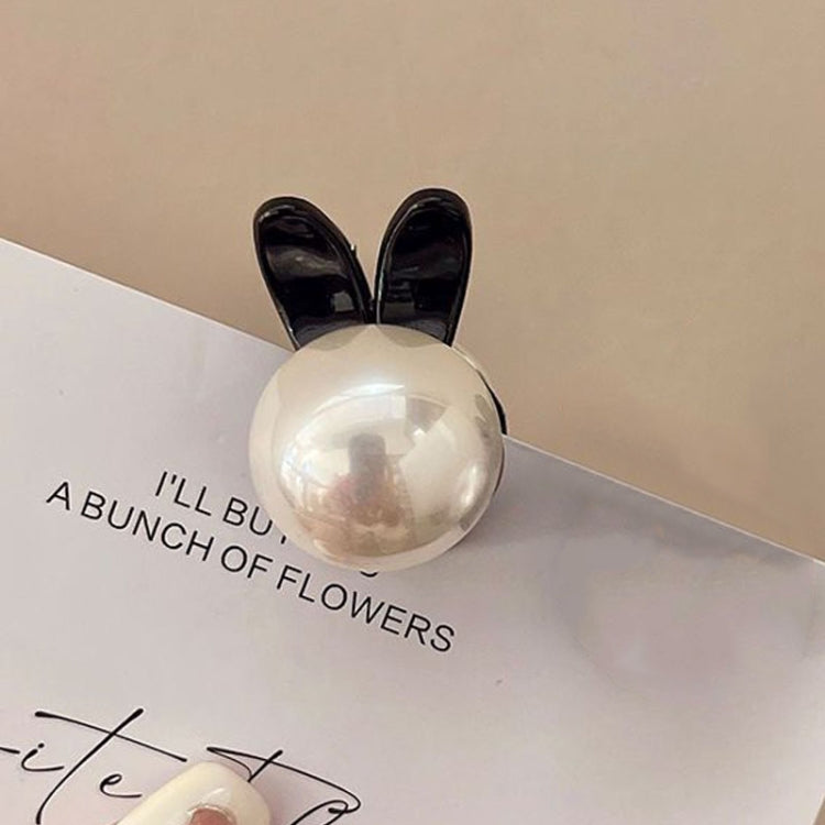 Mini Pearl Hair Clip Side Princess Hair Clip Cute Rabbit Ears Small Grip