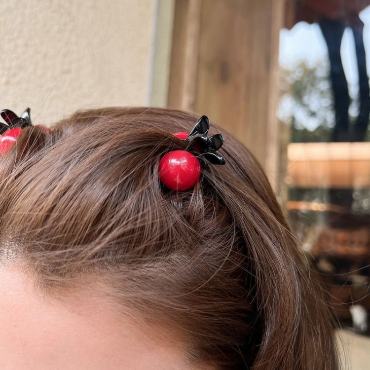 Mini Pearl Hair Clip Side Princess Hair Clip Cute Rabbit Ears Small Grip