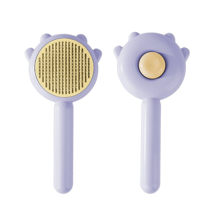 Pet Needle Combing Hair Cleaning De-frizz Brush