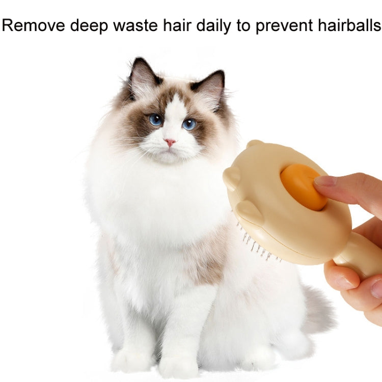 Pet Needle Combing Hair Cleaning De-frizz Brush