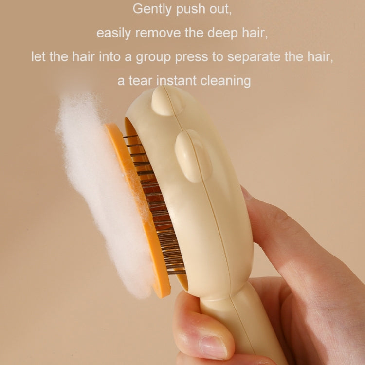 Pet Needle Combing Hair Cleaning De-frizz Brush