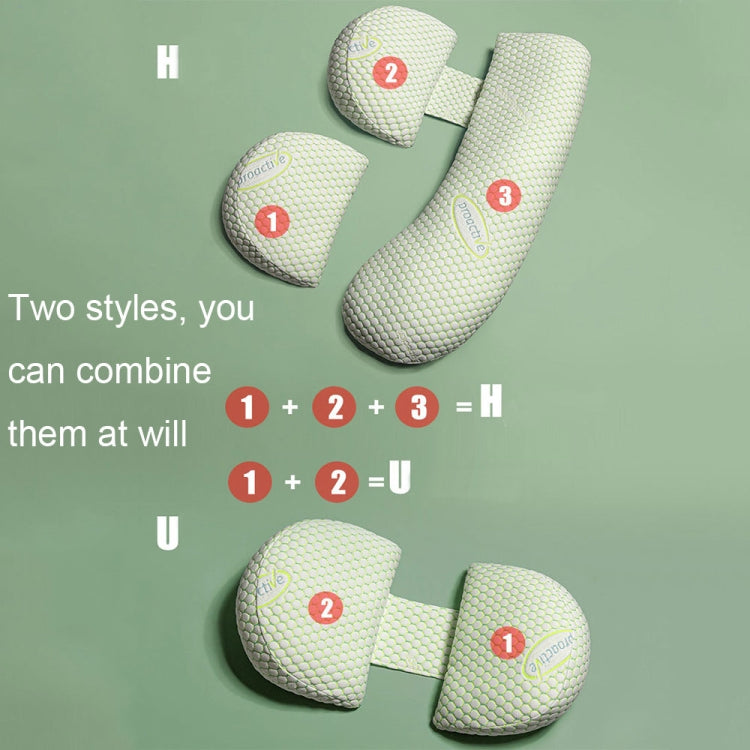 Pregnant Waist Support Side Sleep Pillow Multifunctional Removable Abdomen Pillow